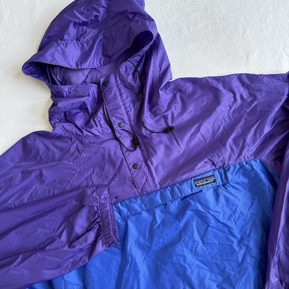 Patagonia Other - Vintage Patagonia Size XL Nylon Pullover Hooded Windbreaker Jacket Rain